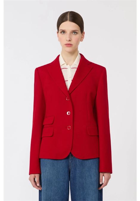 Giacca monopetto in jersey piquet MAX MARA Studio | 2616911021600002